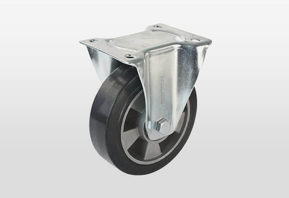 Rubberband met aluminium velg